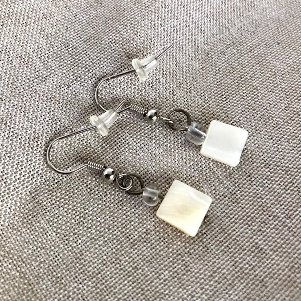 Mother Of Pearl Shell Earrings